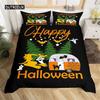 Happy Halloween Duvet Cover King Pumpkin Lantern Camping Car Bedding Set For Kids Boys Girl Bedroom Cartoon Festival Quilt Cover