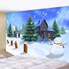 Vánoční tapisérie Santa Claus Vánoční koule pozadí nástěnná dekorace sváteční dekorace domácí potřeby dekorace na zeď