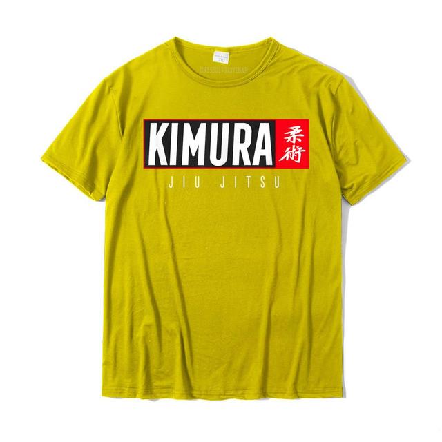 Kimura - Jiu Jitsu Shirt - BJJ - Brazilian Martial Arts Tshirts Graphic Design Cotton Men's Tops Tees Fashionable