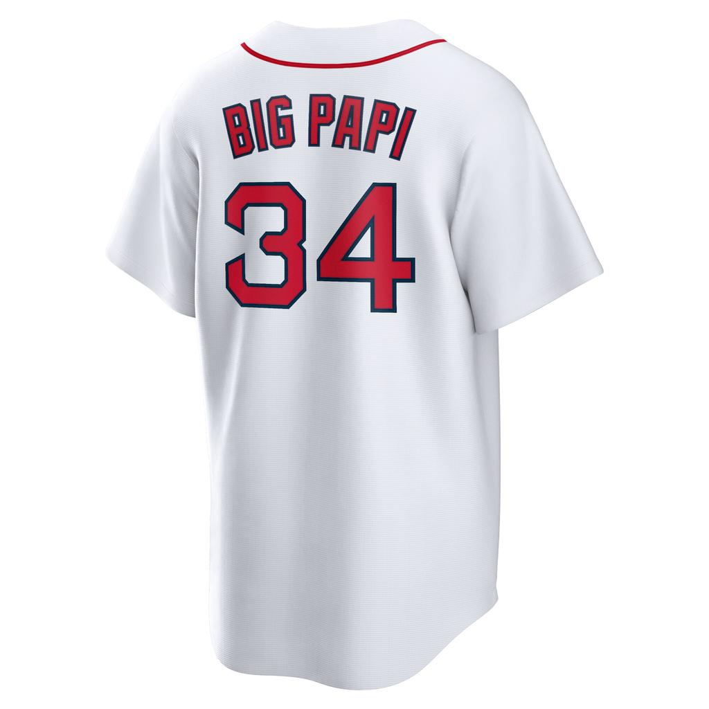 Maglie da Baseball da Uomo Cucite Versione Bianca 35 Garrett Crochet 19 Roman Anthony 34 David Ortiz 16 Jarren Duran S-3XL