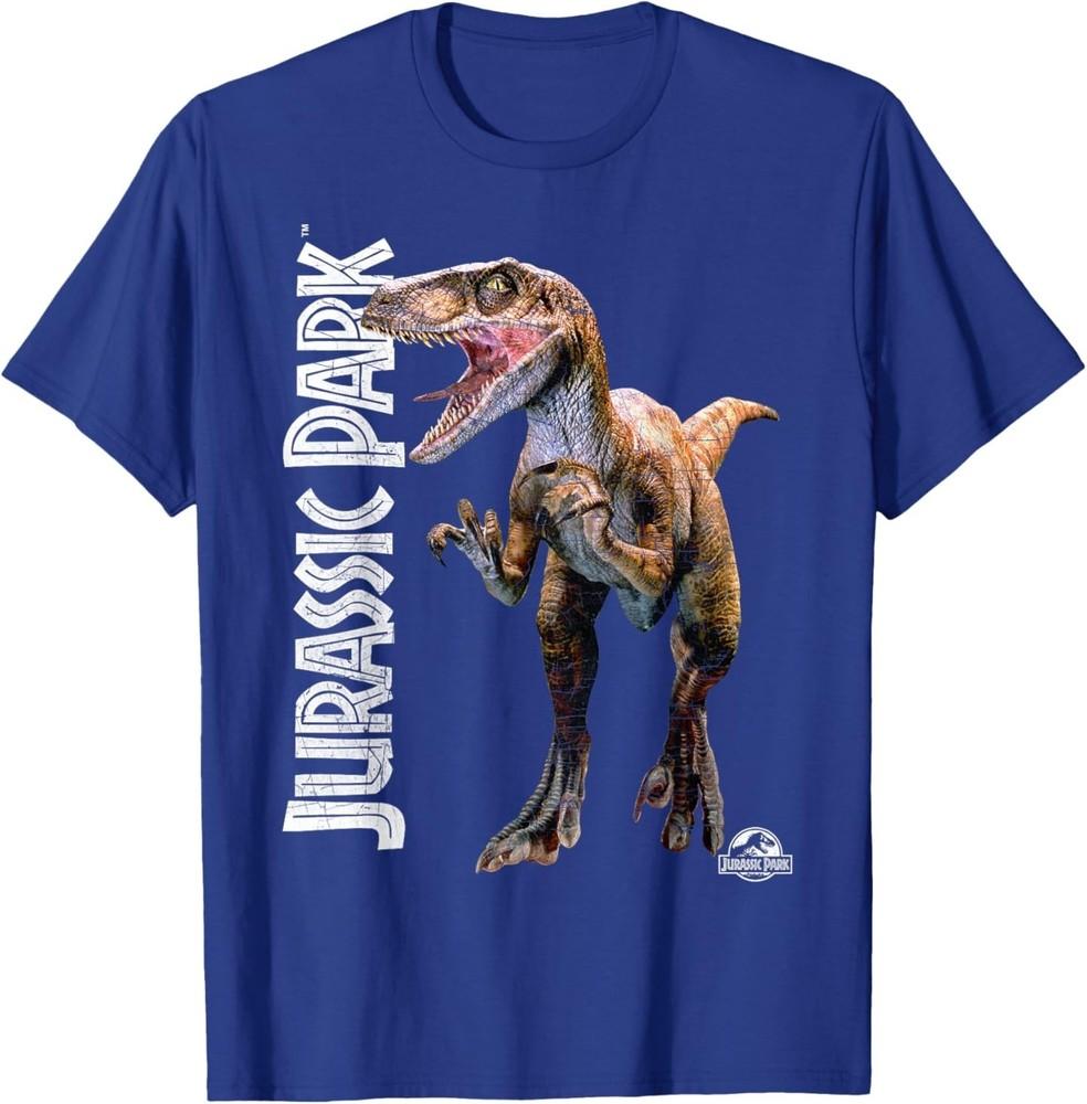 

Jurassic Park Velociraptor Full Body Graphic TShirt TShirt Unisex T-Shirt XXXL