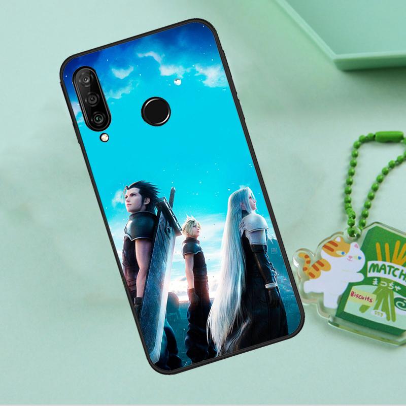 Final Fantasy For Huawei Nova Y90 Y70 Y60 Y61 Y91 Y72 9 10 SE 12i 12s 11i 5T P60 Pro P20 P30 P40 Lite Case