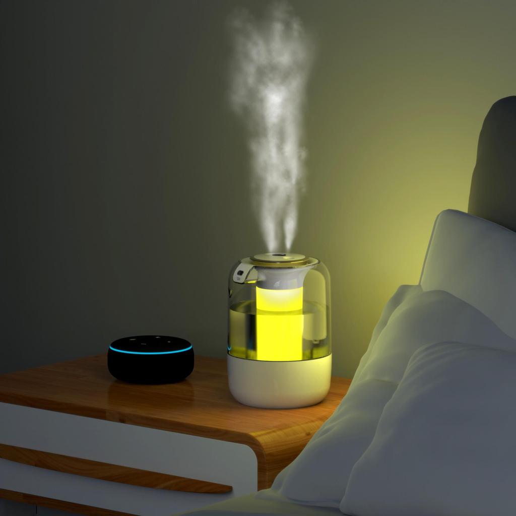Nuovo Umidificatore d'Aria Portatile e Diffusore di Aromi Type-C