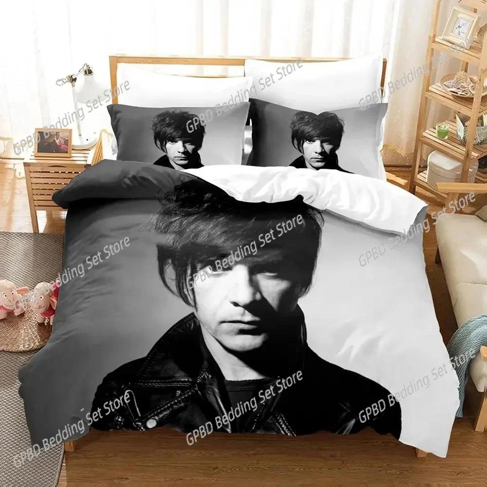 3D Print Indochine Rock Bedding Set For Bedroom Soft Modern Bedspreads Comefortable Kids Duvet Cover Quilt Cover And Pillowcase