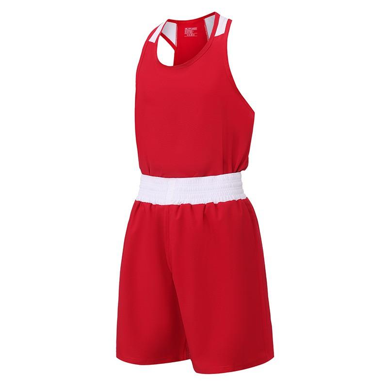 Boxing Training Suit Kids Adults Men Women Professional Sparring MMA Kickboxing Uniforms