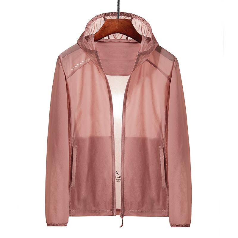 Plus Size 8xl Summer Zip Pockets Uv Sun Protection Skin Coats Men Breathable Ultra-light Windbreaker Hooded Casual Jackets