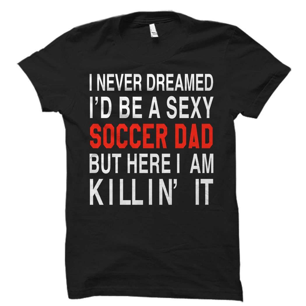 Soccer Dad Shirt, Soccer Dad Gift, Keep Calm Soccer Dad, Mens S 2XL