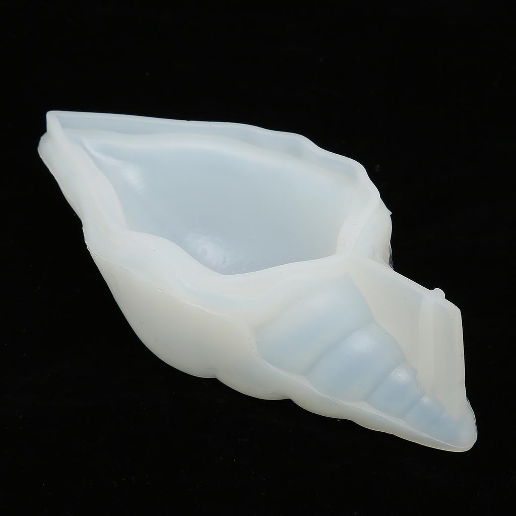 Conch Shape Mold DIY Silicone Conch Jewelry Storage Tray Mold for Home Decoration