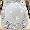 Thickened Milk Velvet Bed Sheet, Winter Children's Bed Cover, Coral Velvet Mattress Protector, Student Dormitory Mattress Cover Sheet