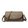 Crossbody Håndtaske med Flere Rum, High-end Lille Firkantet Taske, Velegnet til Pendling, Enkelt-skulder Taske