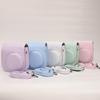 Lightweight Protective Case PU Leather Camera Case Wear Resistant Solid Color Protective with Shoulder Strap for Mini 12