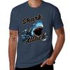 Haiangriff T-Shirt Weiches Anti-Schrumpf Baumwoll-T-Shirt