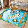 The Octonauts4 Printed Absorbent Washable Carpet, Non-Slip Bathroom Mats, Kitchen Rugs, Yoga Mat,Living Room Entrance, Camping Picnic Rugs