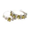 Korean Olive Green Zircon Open Ring: Women's High-End, Versatile, Trendy Index Finger Fashion Accessory