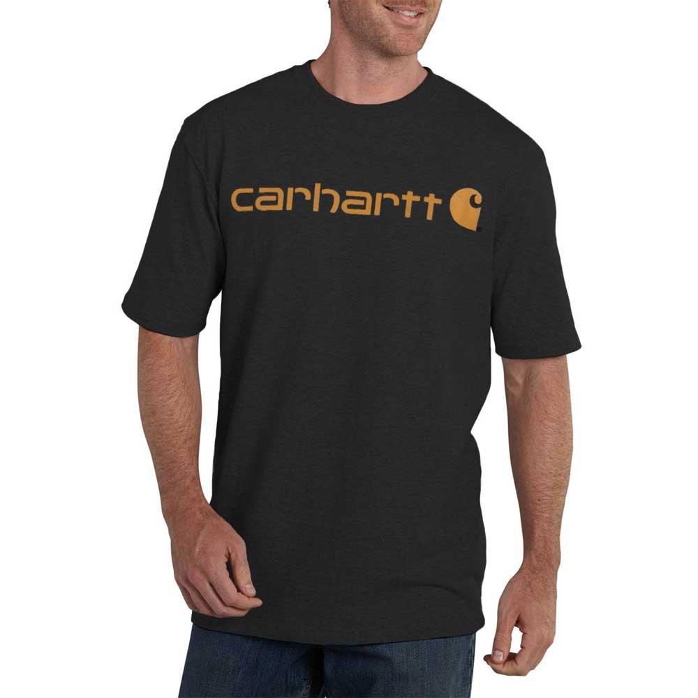 

Carhartt Big Tall Signature Logo Short Sleeve US Large Tall Gray (Кархарт) Размер/цвет мужской и футболки