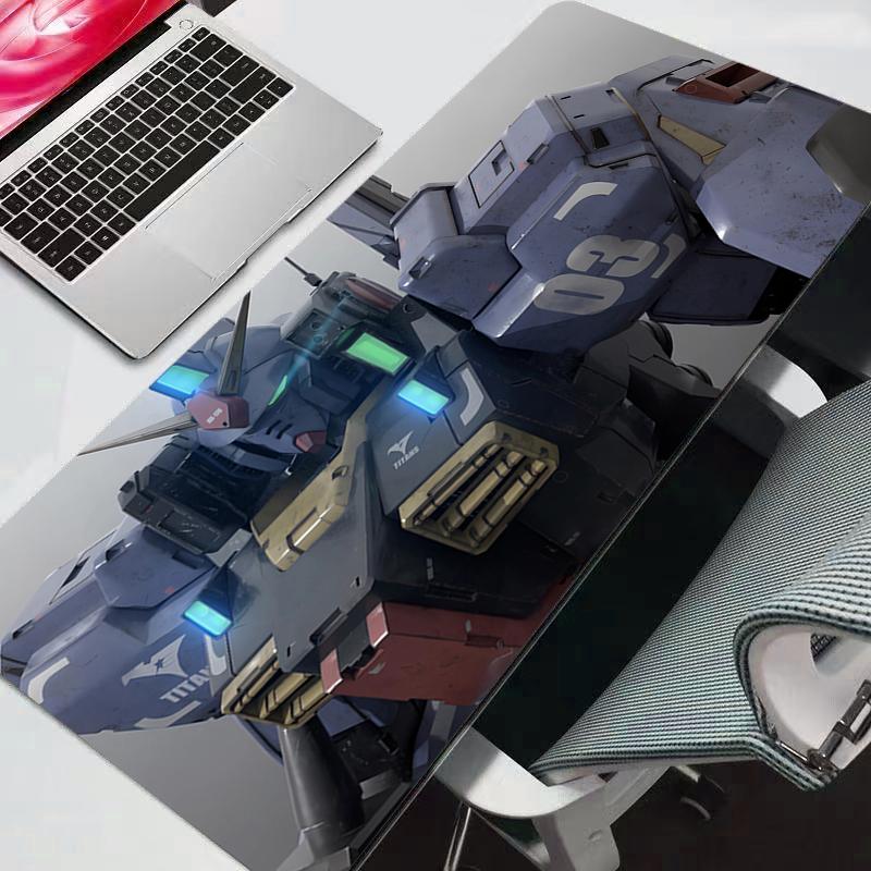 Big Mouse Pad Gamers Large Computer Extended Game New Mousepad Desk Mat Keyboard Rubber Mouse Pads Carpet Gundam anime
