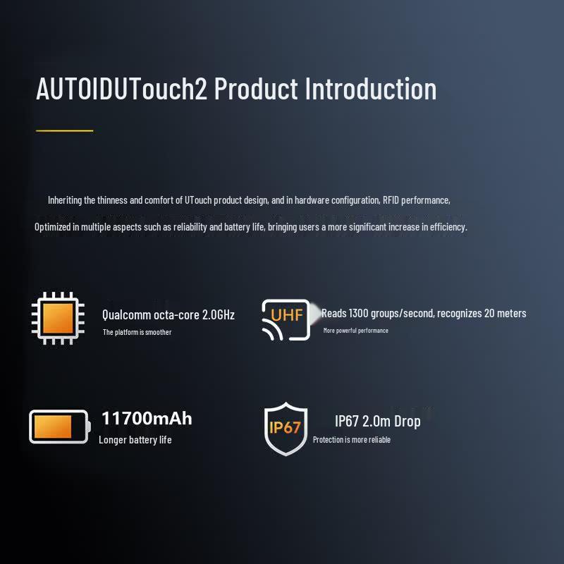 AUTOID UTouch 2 Handheld RFID Data Terminal