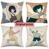 Original Prints Modern Dancing Character Throw Pillow Covers Pattern Cushion Cover Suitable for Sofa Bedroom Car Pillow Cover