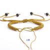DIY Hand-Woven Jewelry Gold Carrying Strap Non-Woven Semi-Finished Products Bracelet Strand Men and Women's Natal Year Red Rope Couple