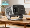 Mini Projector A10 200 Lumen LED Screen Mirror Auto Correction  WiFi Android Access Portable Home Cinema