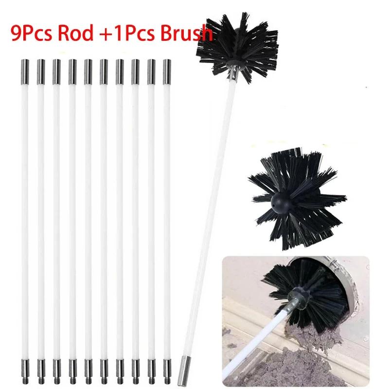 Flexible Chimney Cleaning Brush Extendable Flexible