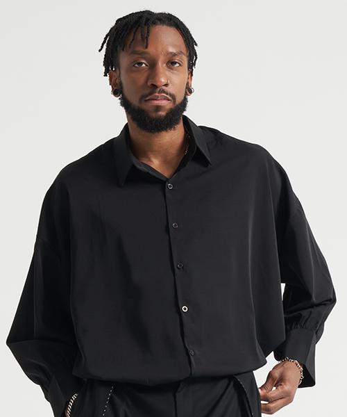 Tener Silket Overshirt Black F