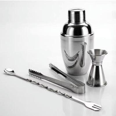 350 ml Cocktail-Shaker-Set im japanischen Stil, Unzenbecher, Eiszange, Cocktail-Shaker, 4-teiliges Set