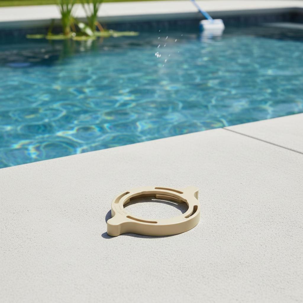 Cam and Ramp Clamp Pool Pump Locking Band