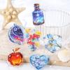 20 Pcs PET Scrapbook Stickers Fruit Heart Decorative Stickers for Scrapbooking Crafts Junk Journal Diary Stickers