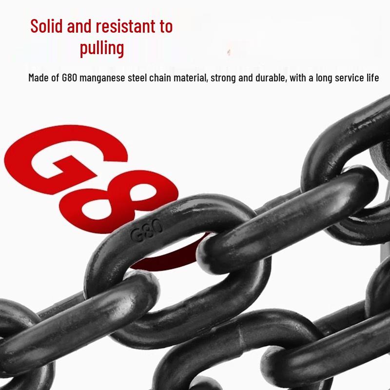 Jundingying 4-Ton 2-Leg Lifting Chain Sling with Hooks