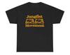 Junglist Movement, Music Record Turntable DJ Human Traffic Rock N Roll Unisex T-