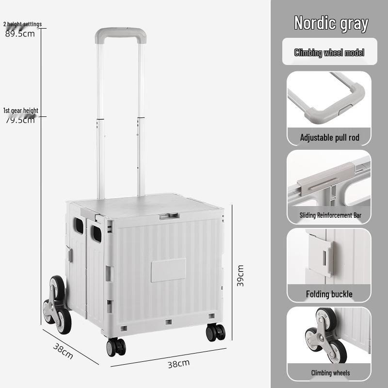 DIANA Folding Shopping Cart