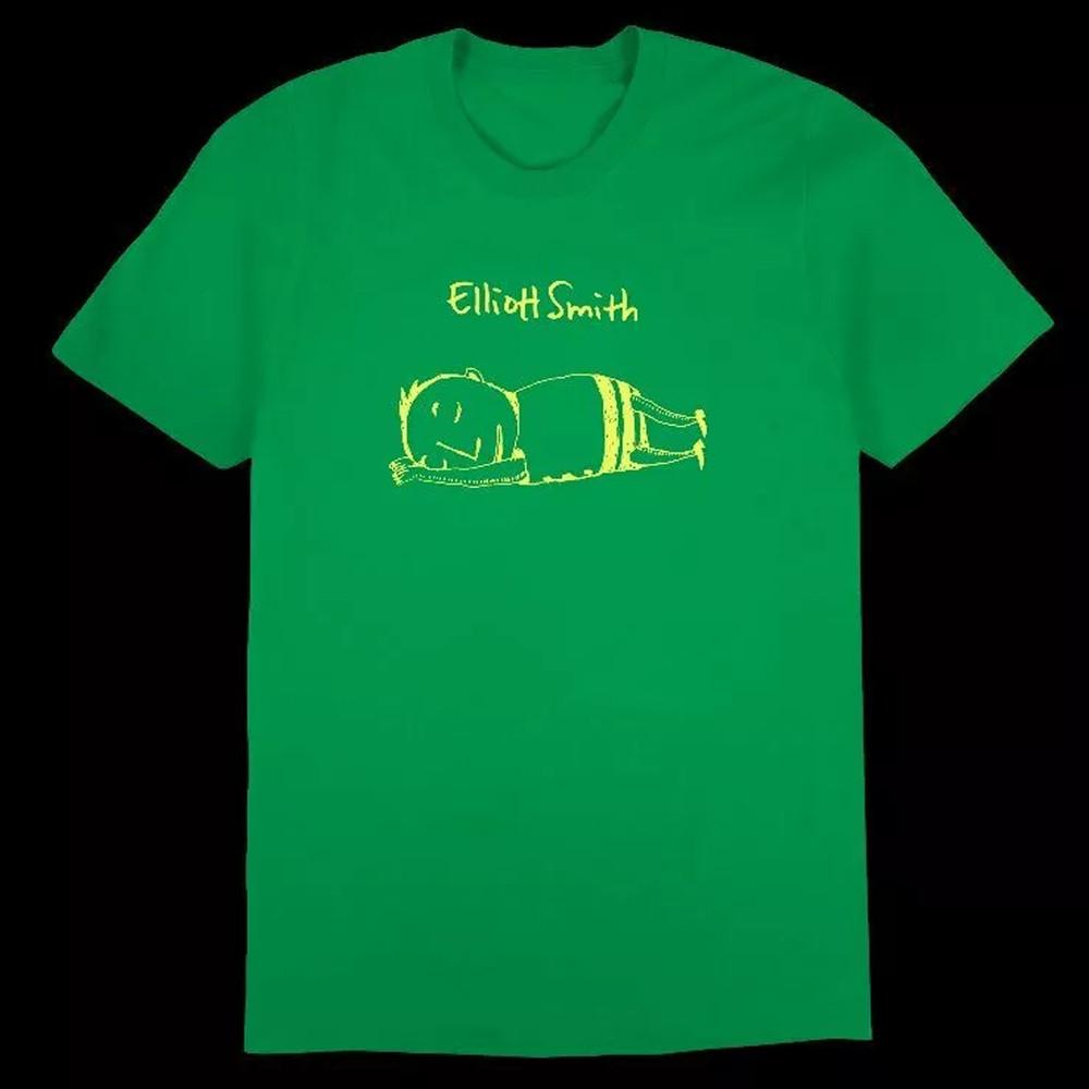 Elliott Smith Album Green T-shirt Short Sleeve All Sizes S-5XL XZ260