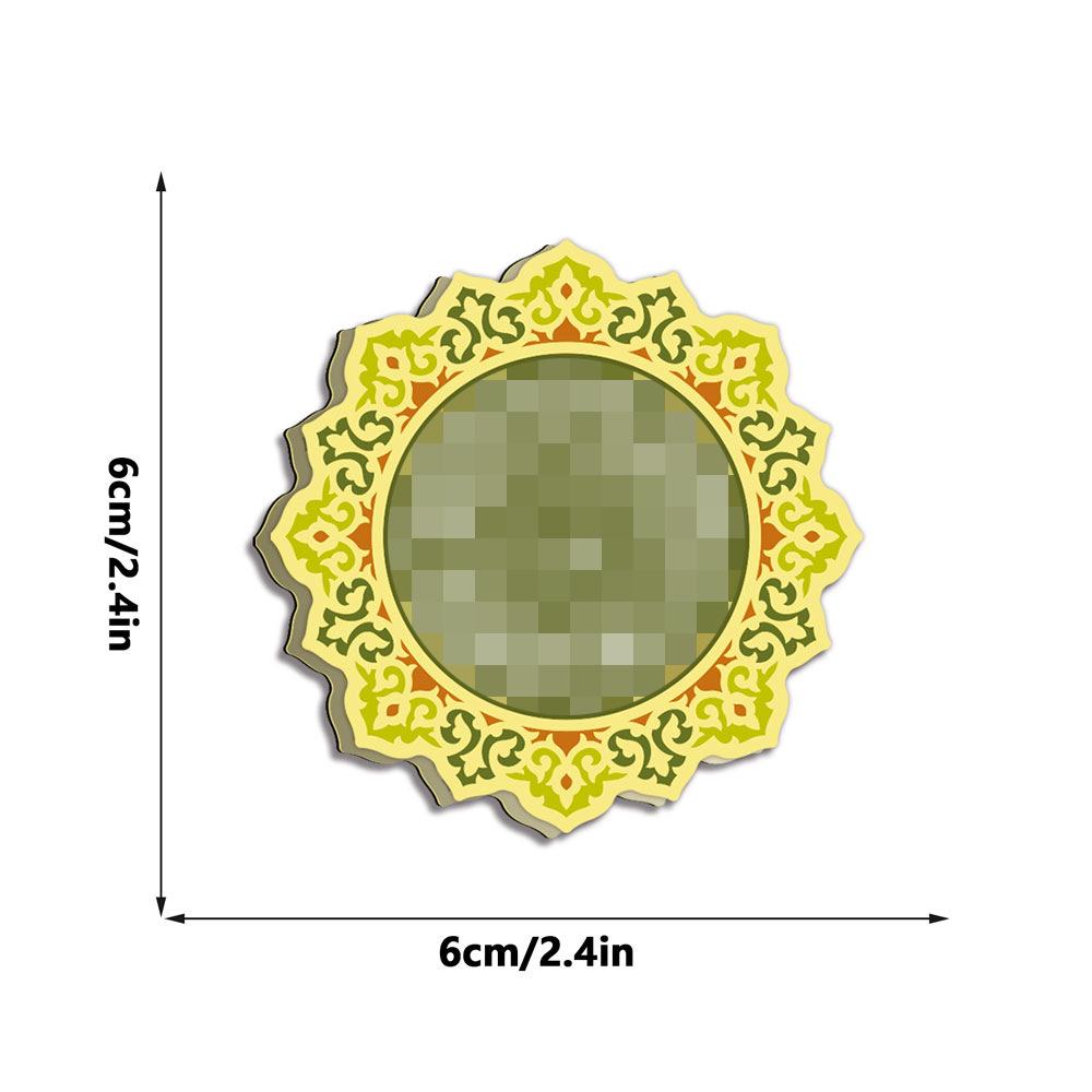 Middle Eastern Ethnic Style Acrylic Fridge Magnet Festival Home Decoration Sticker