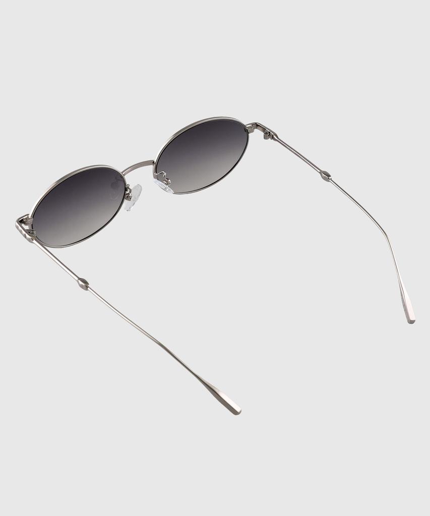 Tuditeo Bib Geek Chic Oval Tinted Nylon Lens Uv Protection Sunglasses C3 Gray