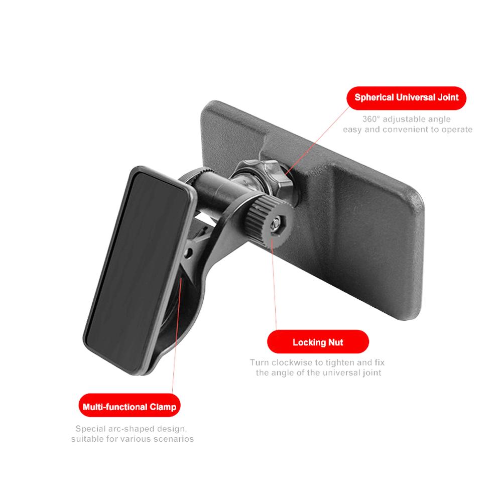 Car Mirrors Baby Safety Mirrors Car Interior Rear View Mirror 360 Degrees Rotatable Makeup Mirrors Shatterproof Adjustable Interior Mirrors6