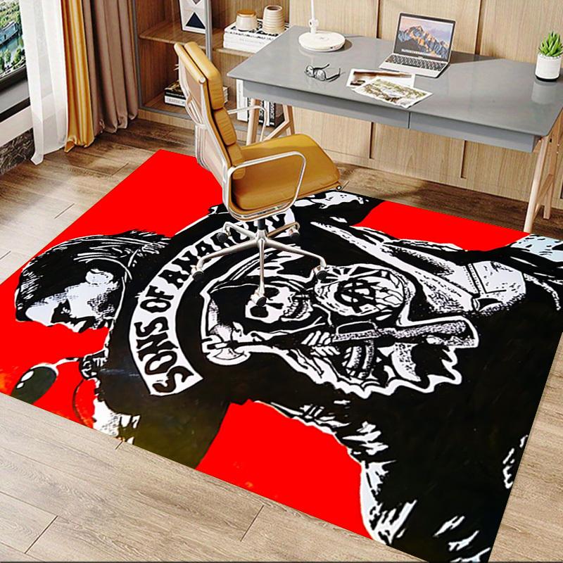 1pc Sons of Anarchy Carpet, Office Rug Outdoor Mat Home Decor Area Carpet Festival