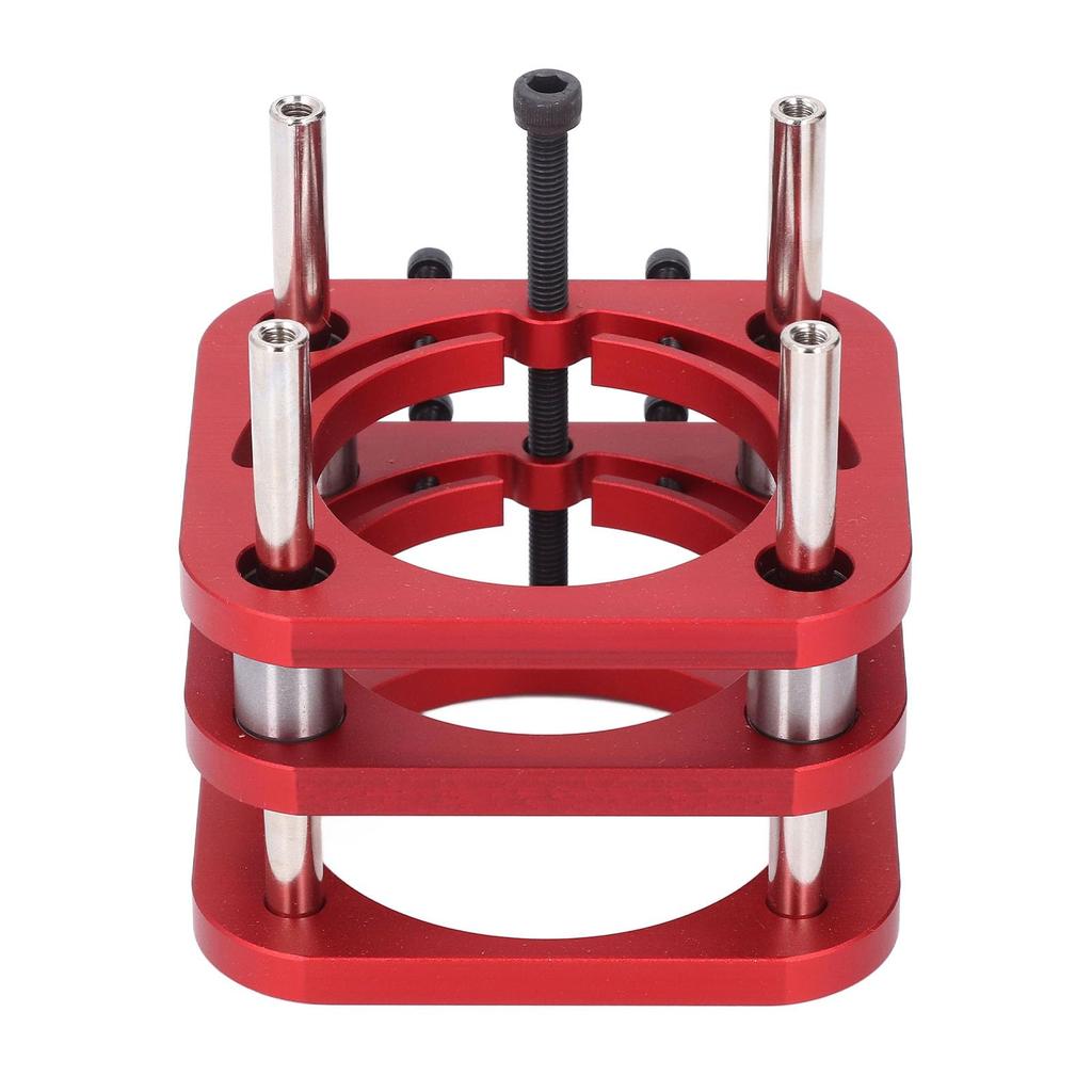Aluminum Alloy Router Table Lifting System Base, 64-66mm Diameter Motor with Crank Handle, Suitable for Making Router Worktables