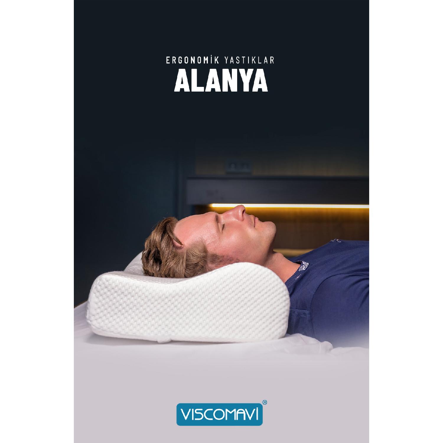 

Большая эргономичная подушка Visco