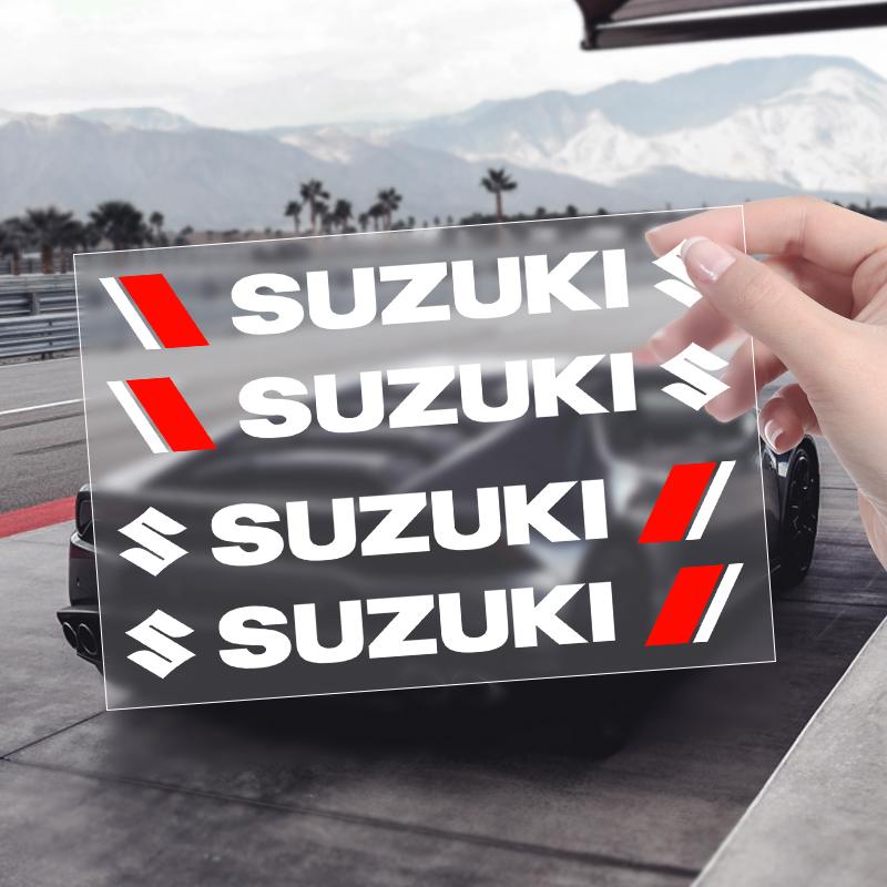 Adesivi Riflettenti per Maniglie Porte Decorazione in Vinile per Suzuki Celerio