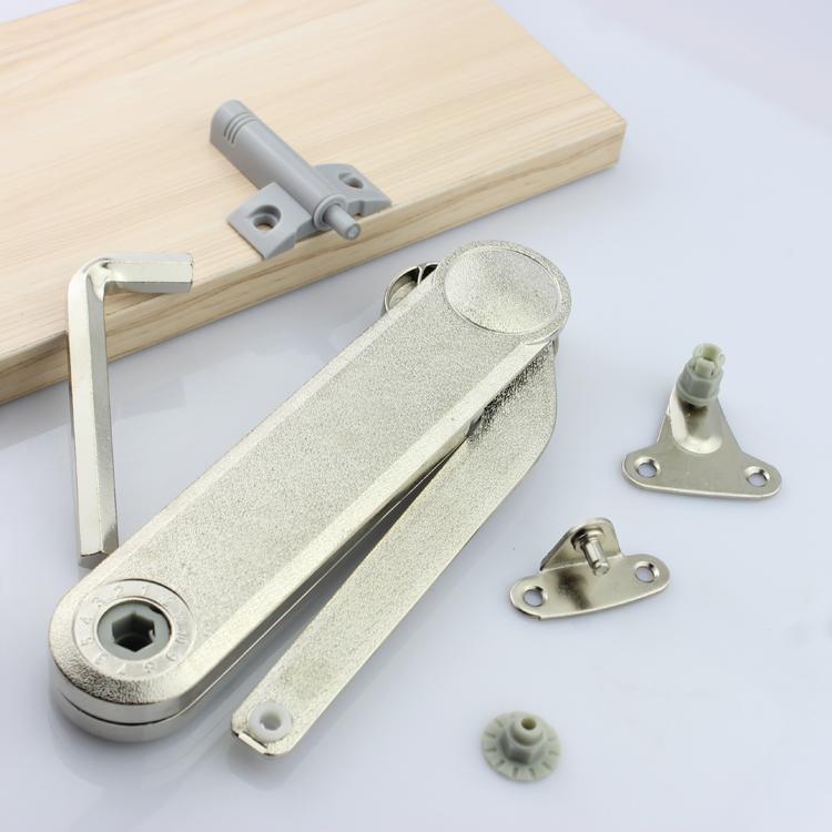 Heavy Duty 75°/90°/110° Opening Angle Zinc Alloy Folding Lid Stay Hinge for Dining Cabinets Wardrobes Kitchens Stay Support for