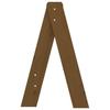 Stool Set 2 Pcs Honey Brown 40 X 40 X 60 Cm Solid Pine Wood