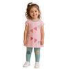 Lilly & Sid Baby Girls Bunting Top & Bottom Set