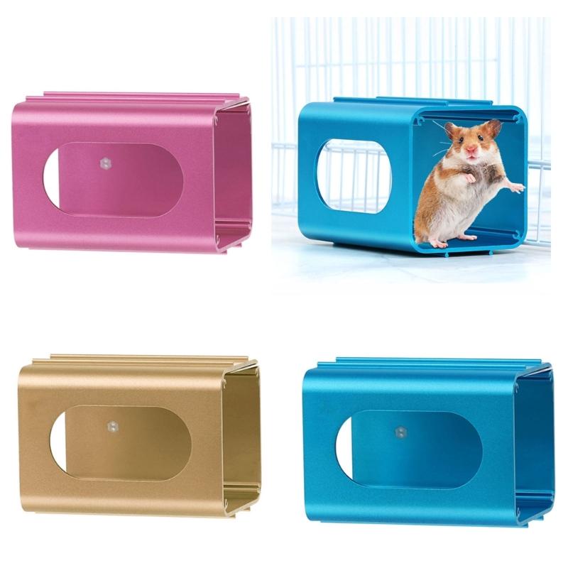 Aluminum Cooling House For Hamsters Rabbits Small Pet Durable Design Excercise Toy