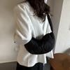 Quilted Nylon Crossbody Bag Solid Color Nylon Shoulder Bag Fashion Puff Bag  Outdoor