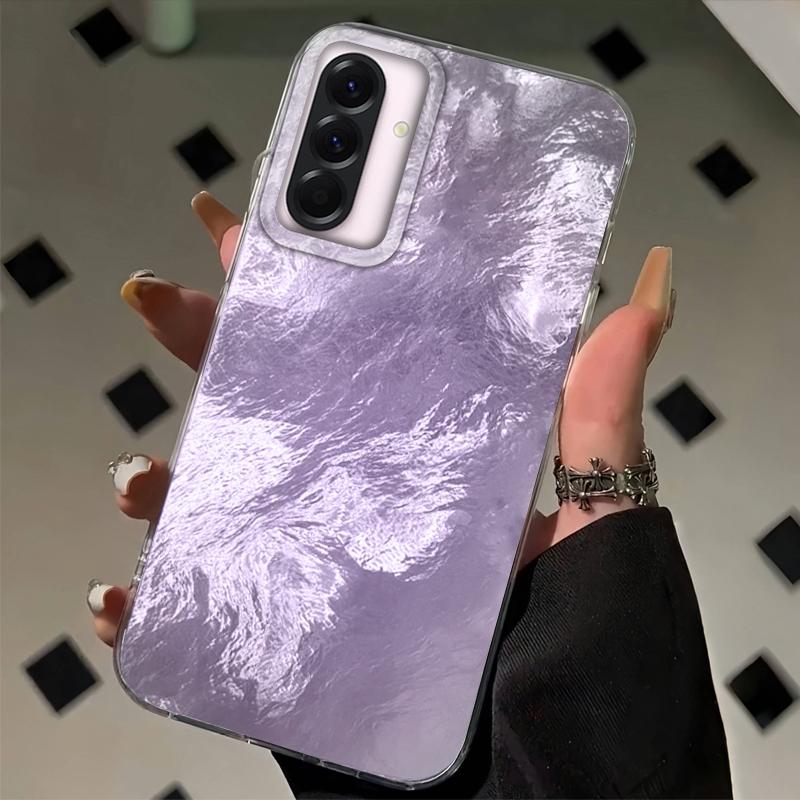 Husă pentru fete cu textură de gheață în gradient pentru Samsung Galaxy A56 A16 A26 A36 A06 A55 A35 A25 A15 A12 A32 A54 S24 S25 S22 S23 FE