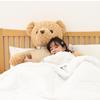 Hugs Baby Preserved Flower Bear Plush Toy - Sweater Teddy Birthday Gift
