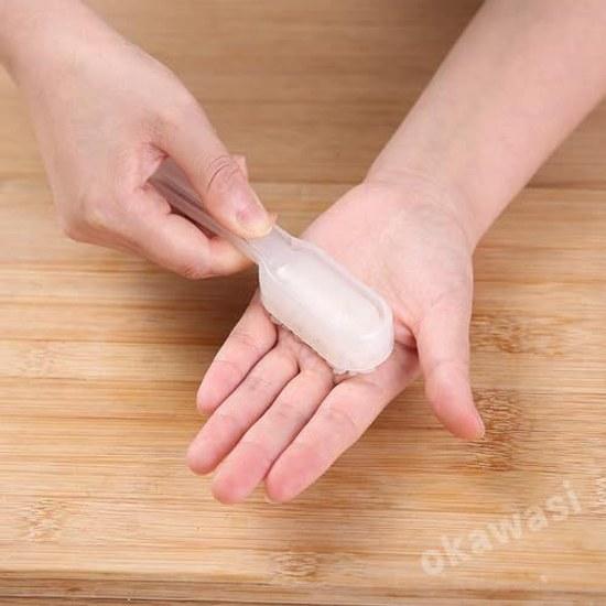 Nigiri Sushi 3 Pieces Cooking Tool Onigiri Mold Easy Use Home Suitable Shops Restaurants.