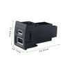 For Volkswagen Polo 2004-2009 car charger PD quick charge QC3.0 double quick charge TYPEC Charging Outlet Power Adapter Phone