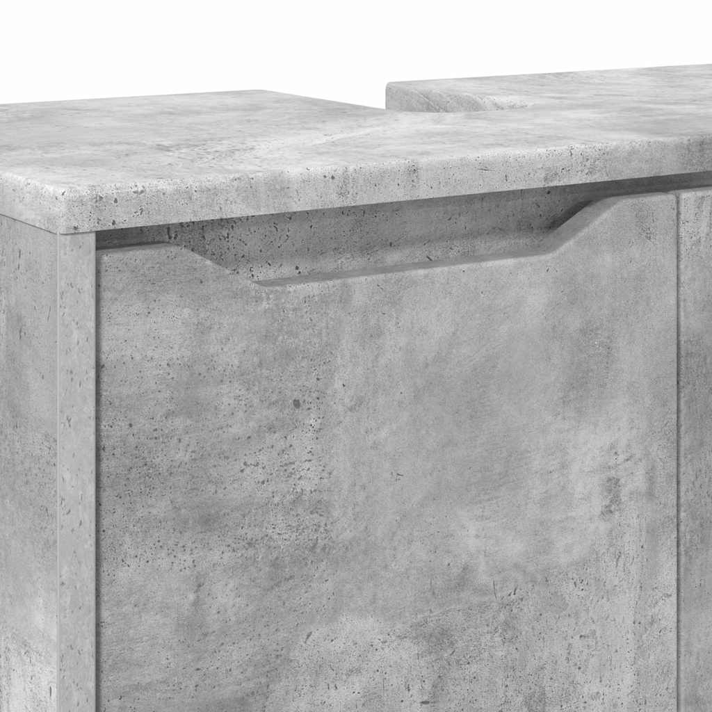 Bathroom Washbasin Cabinet Concrete Grey 60 x 30 x 60 cm